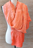 Gajji Silk Hand Tie Dyed Bandhani Stole