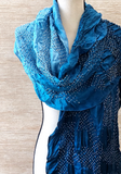 Gajji Silk Hand Tie Dyed Bandhani Stole
