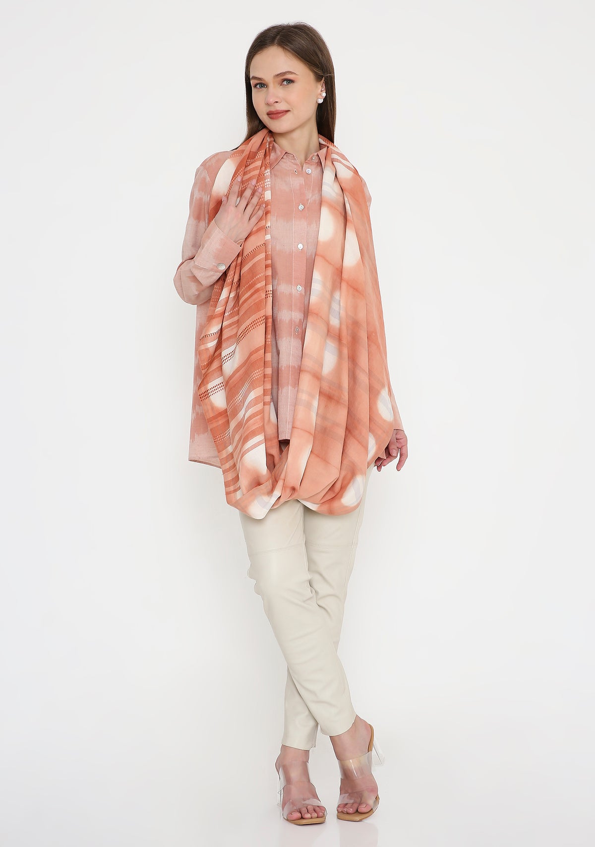 Handwoven Ikat Cotton Shirt