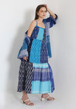 Handwoven Ikat Cotton Dress