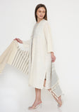 Handwoven Kutch Cotton Cape with Slip