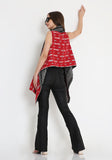 Handwoven Kala Cotton  Reversible Cape