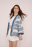 Handwoven Ikat Cotton Kimono Jacket