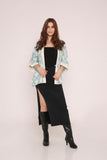 Handwoven Ikat Cotton Kimono Jacket