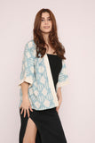 Handwoven Ikat Cotton Kimono Jacket