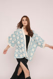 Handwoven Ikat Cotton Kimono Jacket