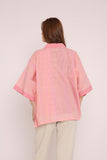 Handwoven Ikat Cotton Top