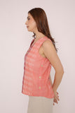 Handwoven Maheshwari Cotton Silk Kimono Jacket