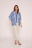 Handwoven Ikat Cotton Top-TP-11C