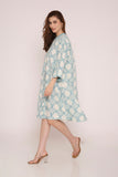 Handwoven Ikat Cotton Dress