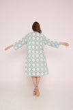 Handwoven Ikat Cotton Dress