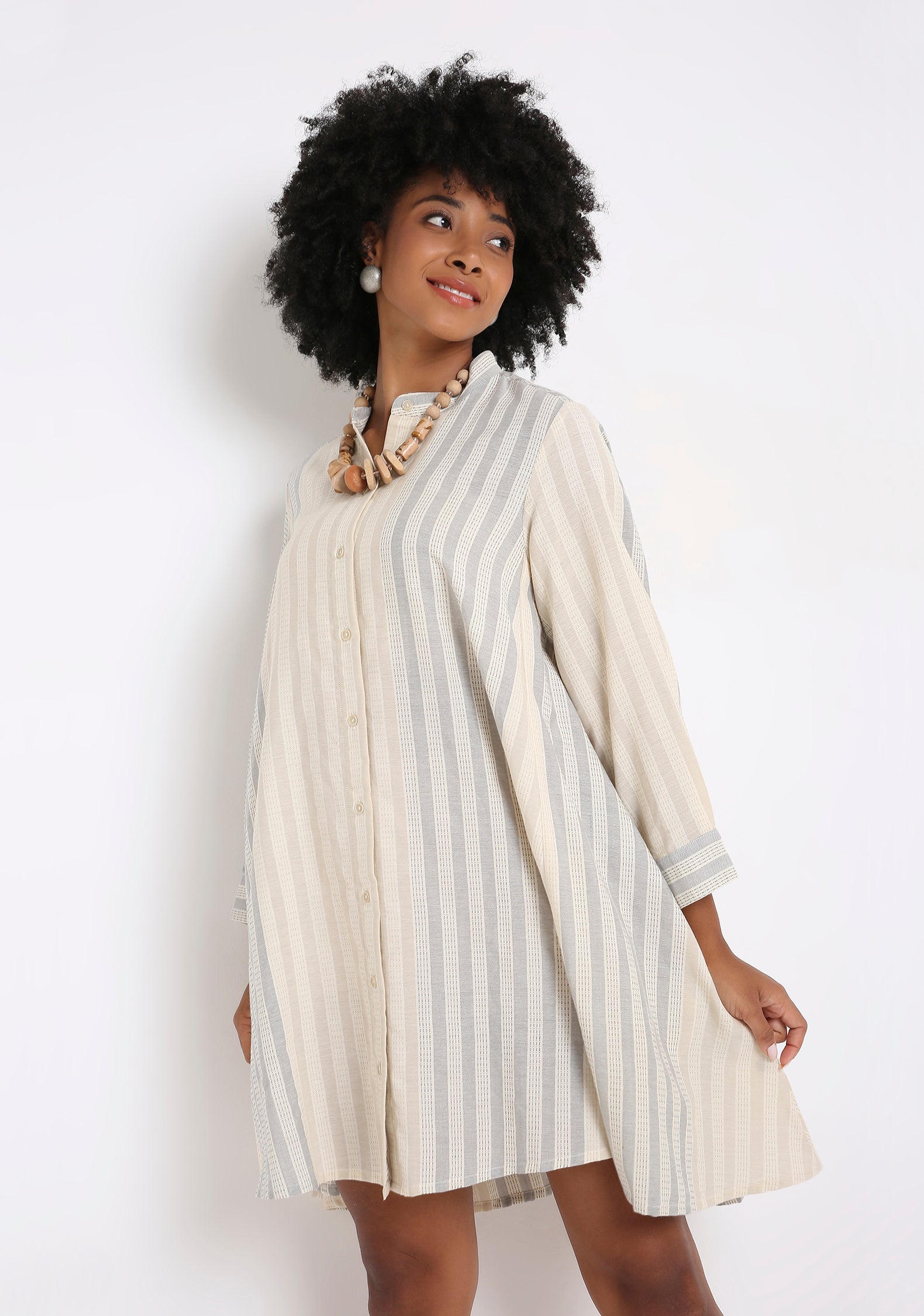 Handwoven Kutch Cotton Dress.