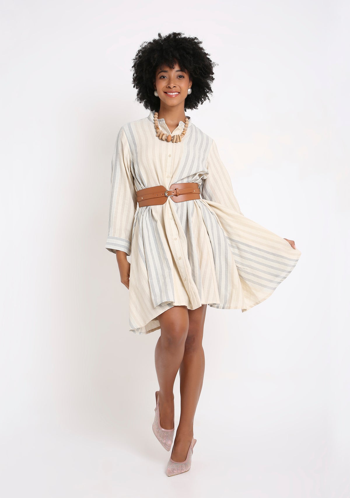 Handwoven Kutch Cotton Dress.