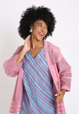 Handwoven Ikat Cotton Kimono Jacket