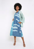 Handwoven Ikat Cotton Dress.