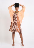 Handwoven Ikat Cotton Dress