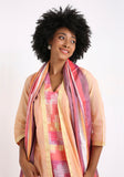 Handwoven Ikat Silk Stole
