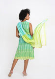 Handwoven Ikat Cotton Dress