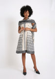 Handwoven Ikat Cotton Dress.