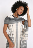 Handwoven Ikat Cotton Dress.