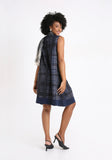 Handwoven Ikat Cotton Dress.