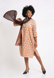 Handwoven Ikat Cotton Kurta.