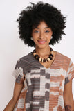 Handwoven Ikat Cotton Dress