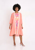 Handwoven Ikat Cotton Dress