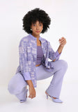 Handwoven Ikat Cotton Shirt.