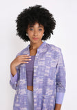 Handwoven Ikat Cotton Shirt.