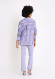 Handwoven Ikat Cotton Shirt.
