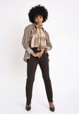 Handwoven Ikat Cotton Shirt.
