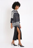 Handwoven Ikat Cotton Shirt.