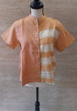 Handwoven Natural Dyed Cotton Shirt