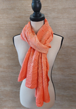 Gajji Silk Hand Tie Dyed Bandhani Stole