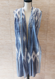 Handwoven Ikat Cotton Stole
