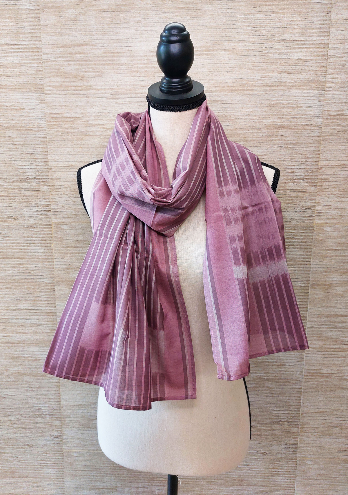 Handwoven Ikat Cotton Stole