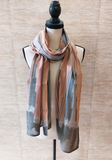 Handwoven Ikat Cotton Stole