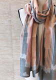 Handwoven Ikat Cotton Stole