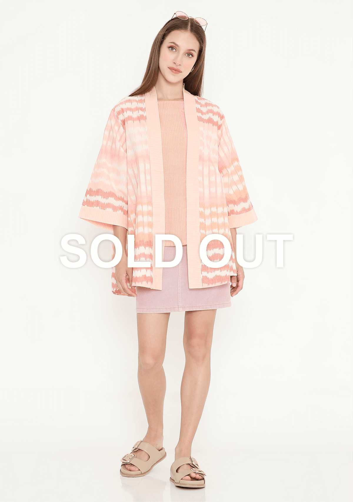 Handwoven Ikat Cotton Kimono  Jacket