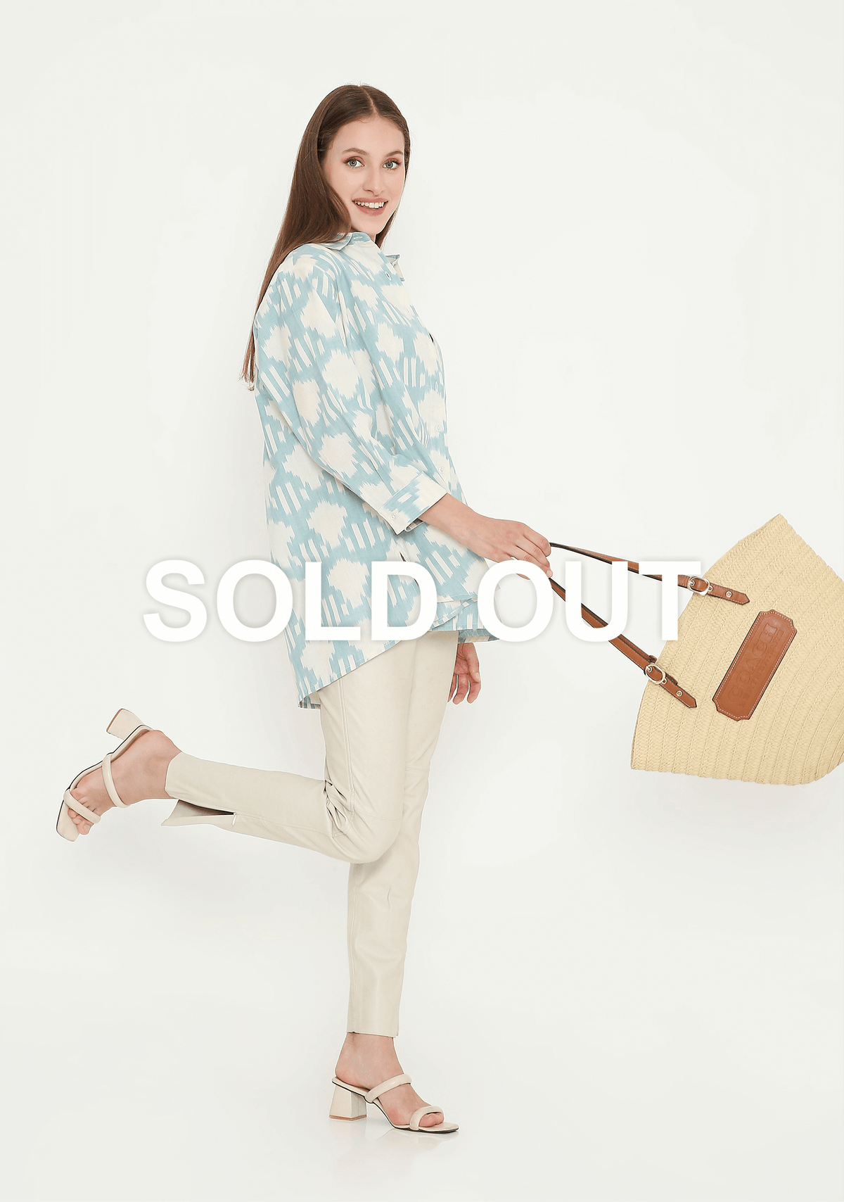 Handwoven Ikat Cotton Shirt
