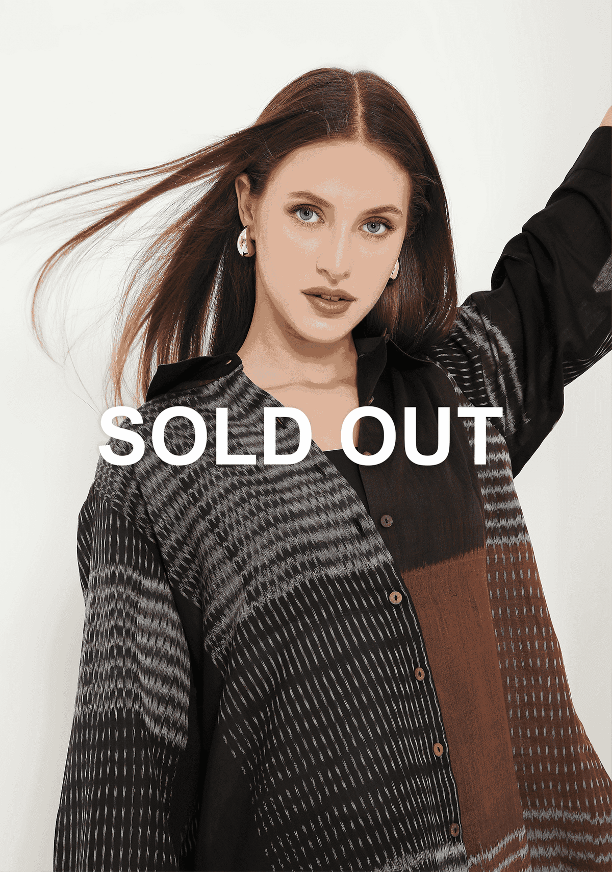 Handwoven Ikat Cotton Shirt