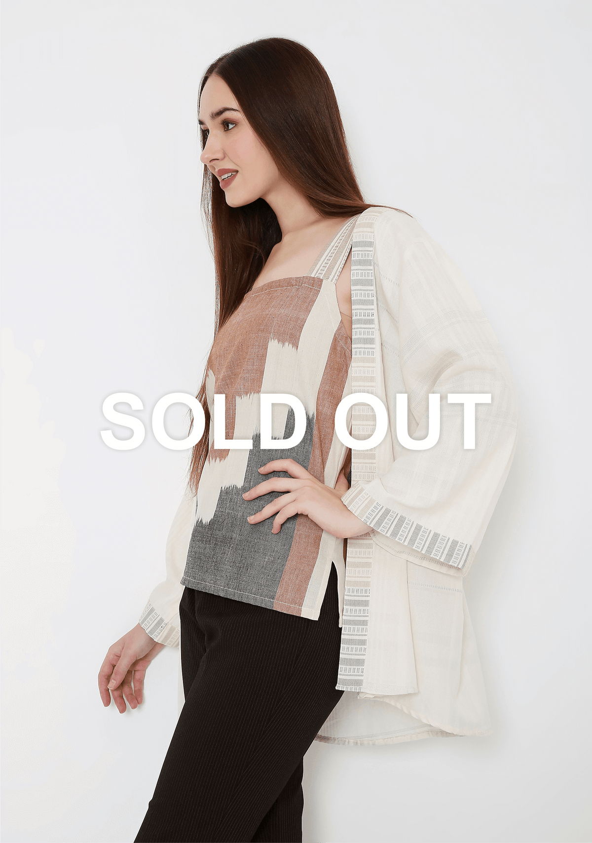 Handwoven Cotton Kimono Jacket
