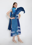 Handwoven Ikat Cotton Dress