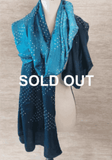 Gajji Silk Hand Tie Dyed Bandhani Stoles