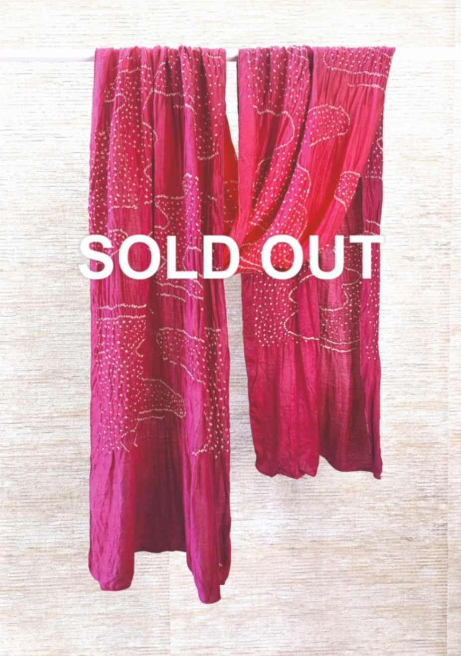 Gajji Silk Bandhani Stoles