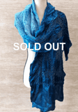Gajji Silk Hand Tie Dyed Bandhani Stoles